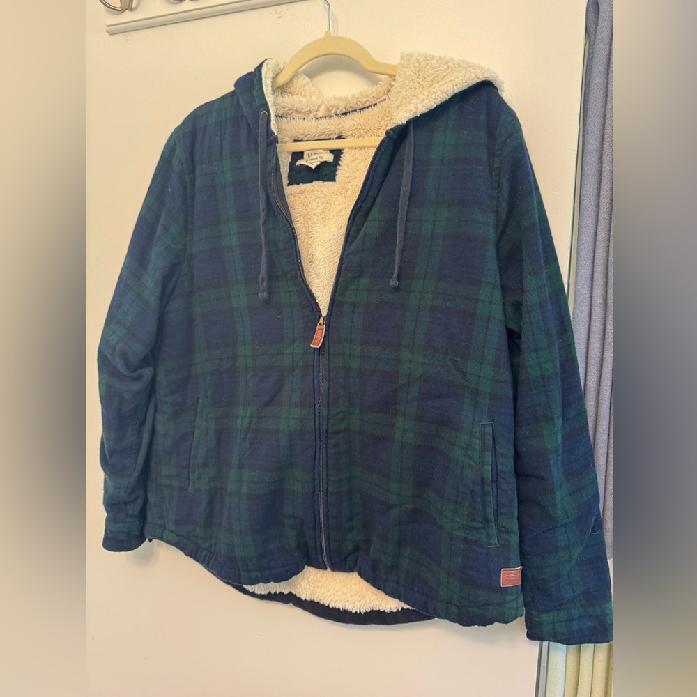 L.L. Bean Sherpa Lined Jacket